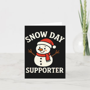 Snow Supporter Day Collector Card