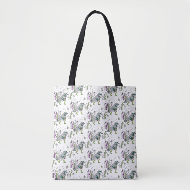 Snow time tote bag (Front)