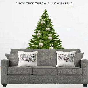 Snow Tree Cushion