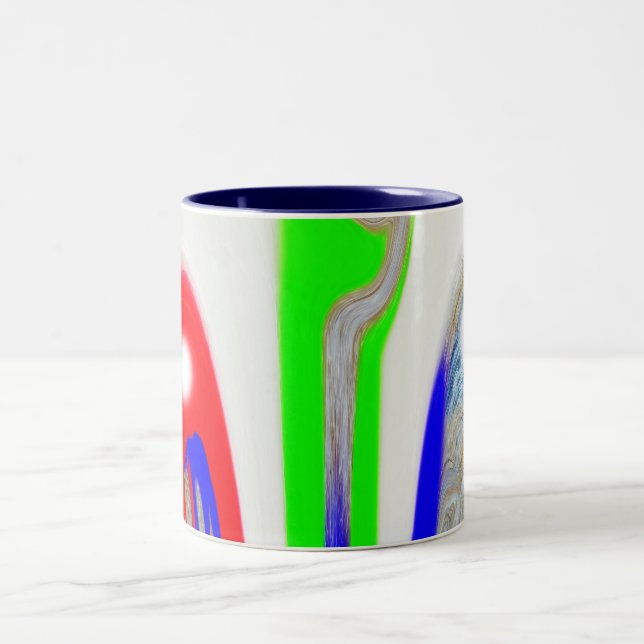 Snow Two-Tone Coffee Mug (Center)
