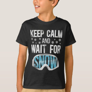 Snow Vintage Ski Skiing Goggles T-Shirt