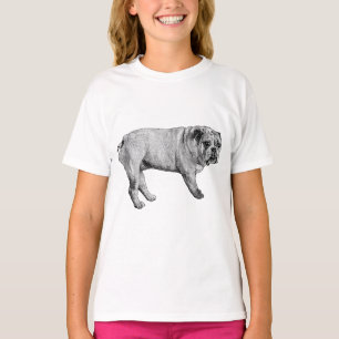 Snow Walk Bulldog Tee