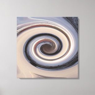Snow Wave Canvas Print