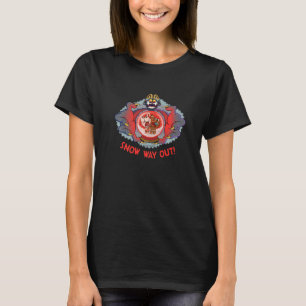 SNOW WAY OUT! The Cuphead Show! Holiday Merch Prem T-Shirt