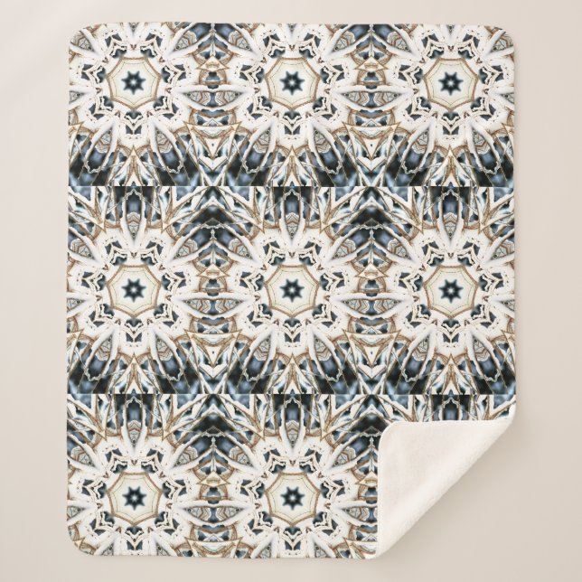 Snow Web Sherpa Blanket (Front)