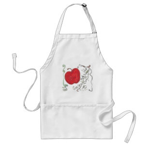 Snow White apple Standard Apron