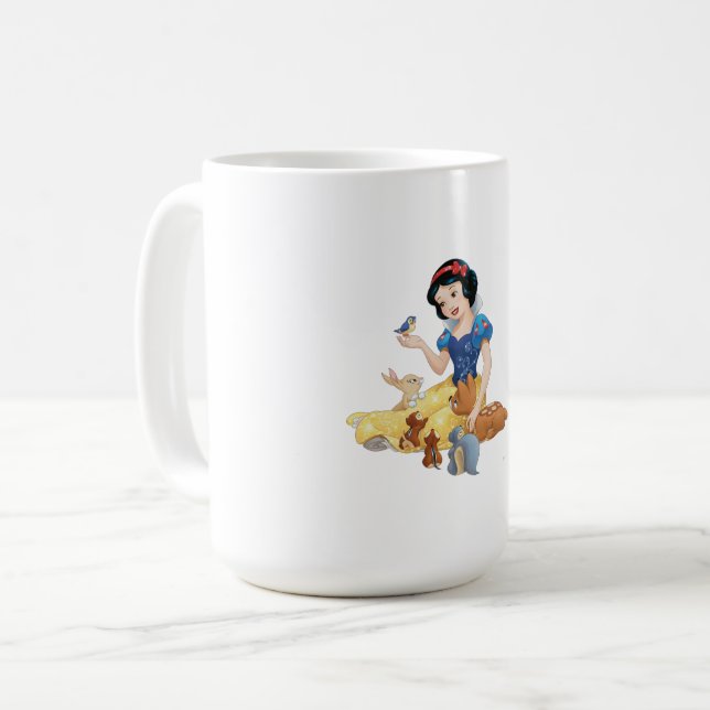Snow White Coffee Mug (Front Left)