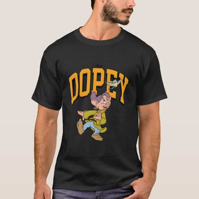 Snow White Dopey Easily Distracted T-Shirt (Front)
