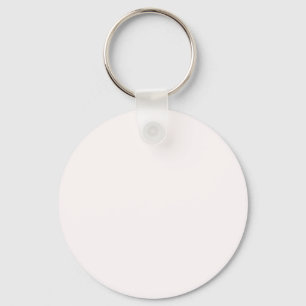 Snow White FFFAFA - Option to Add Name Key Ring