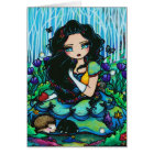 Snow White Forest Fairy Fantasy Girl Art Card