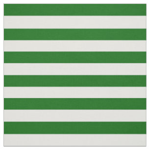 Snow white, Island green stipe, stripes Fabric