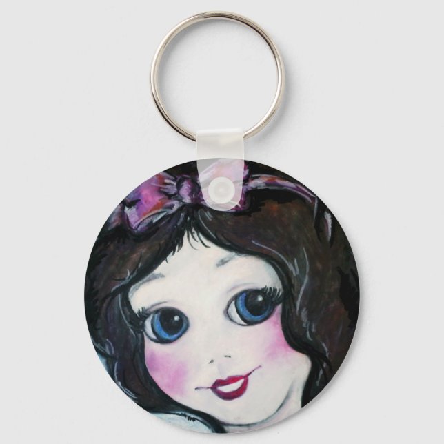 Snow White Key Ring (Front)