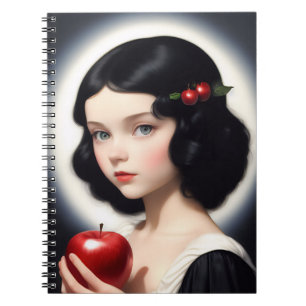 Snow white notebook