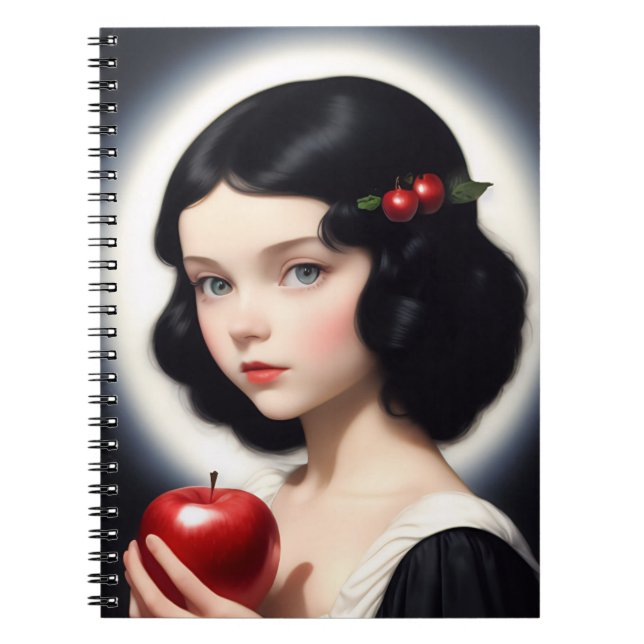 Snow white notebook (Front)