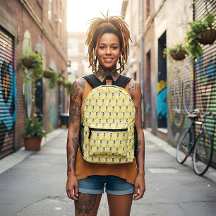 Snow White Printed Backpack