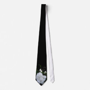 Snow White Rose  -Formal Tie