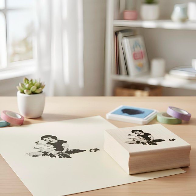 Snow White Rubber Stamp (Creator Uploaded)