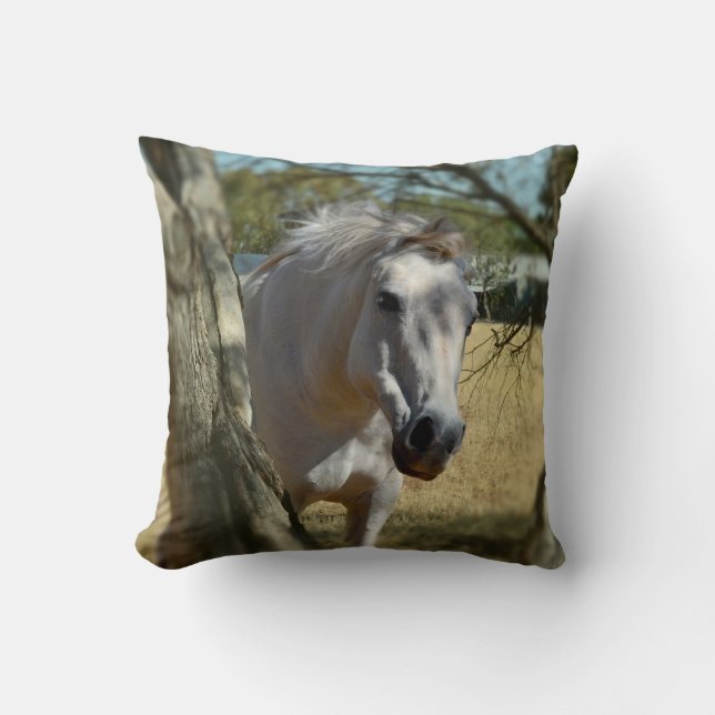 Snow White The Horse, Cushion (Front)