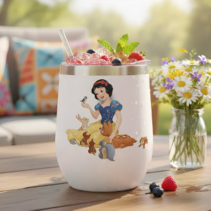 Snow White Thermal Wine Tumbler