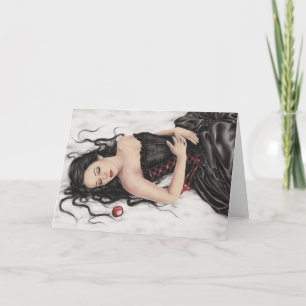 Snow Whites Fall Greeting Card