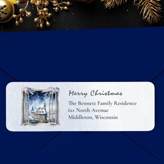 Snow Winter Scene Holiday Accents Christmas Return (Creator Uploaded)