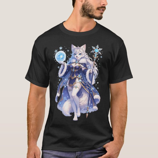 Snow Wizard Vixen T-Shirt (Front)
