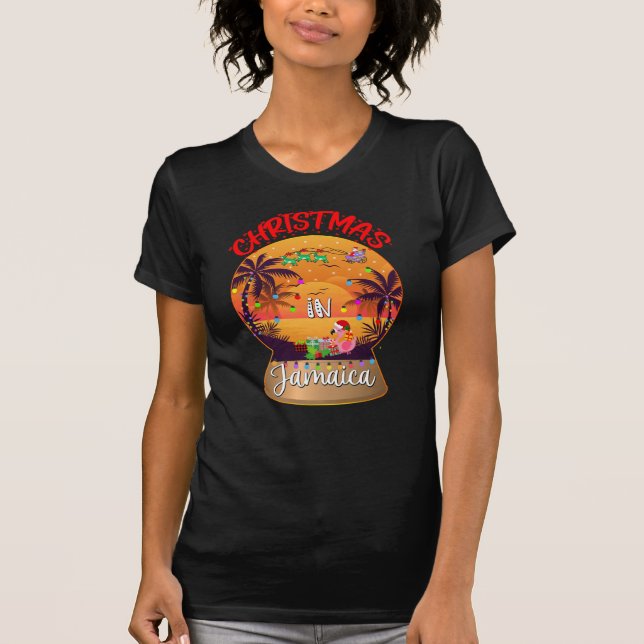 Snowball Christmas in Jamaica Group Matching   T-S T-Shirt (Front)