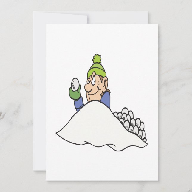 Snowball Fight (Front)