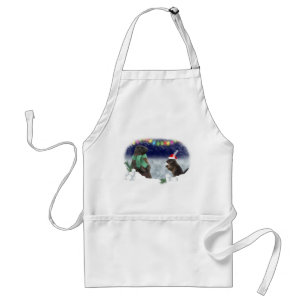 Snowball Fight Apron