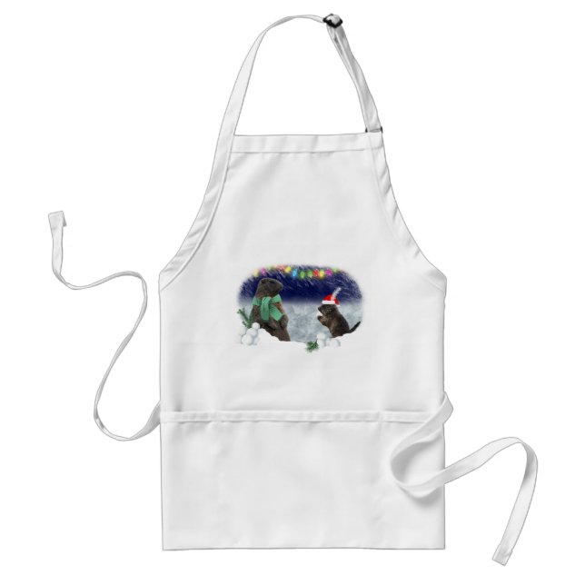 Snowball Fight Apron (Front)