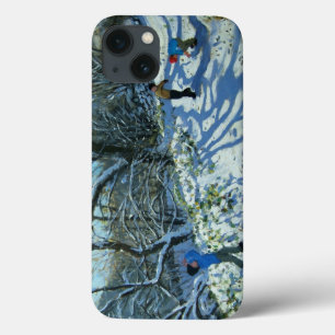 Snowball fight Derbyshire iPhone 13 Case