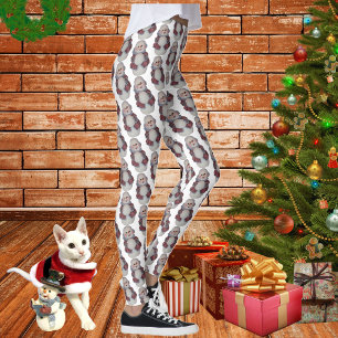 Snowball Fight - Snowman / Christmas  Leggings