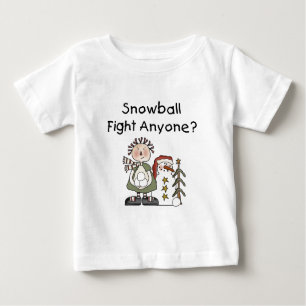 Snowball Fight Tshirts and Gifts