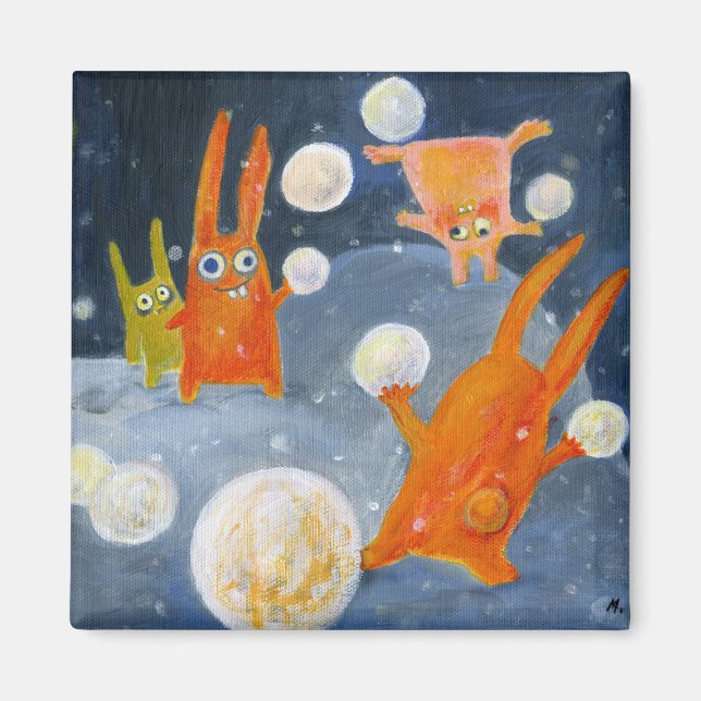 snowballs magnet (Front)