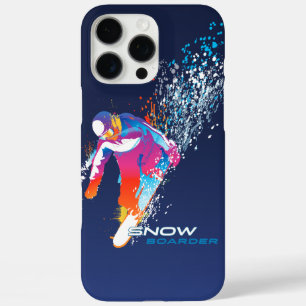 Snowbaording iPhone 16 pro max case