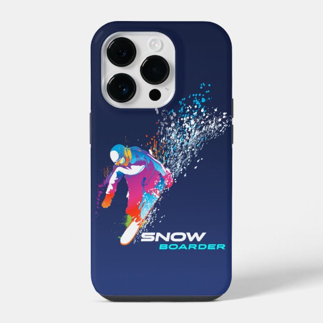 Snowbaording | iPhone case (Back)