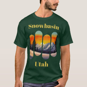 Snowbasin ski Utah 2 T-Shirt