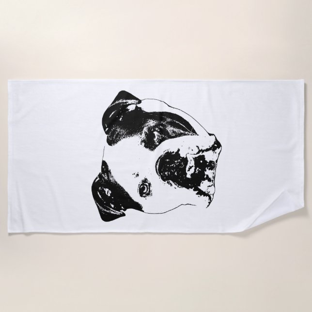 Snowbird Bulldog Line Towel (Front)