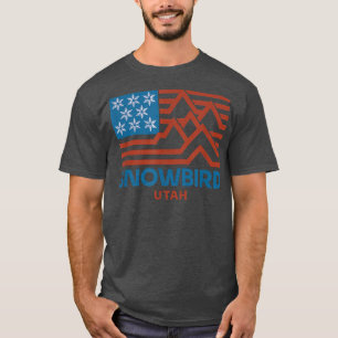 Snowbird Utah Snow Mountain  T-Shirt