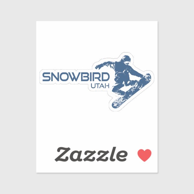 Snowbird Utah Snowboarder (Sheet)