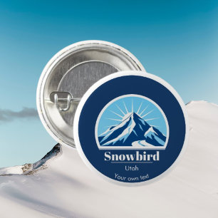 Snowbird Utah USA gift souvenir  3 Cm Round Badge