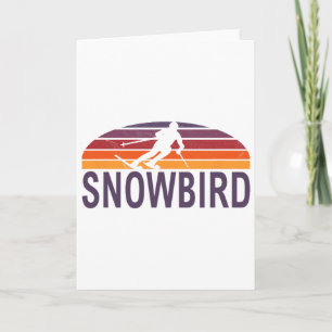 Snowbird Utah Usa Ski Resort Snowboarding Card