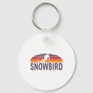 Snowbird Utah Usa Ski Resort Snowboarding Key Ring