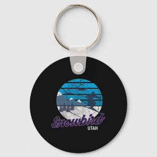 Snowbird Utah Usa Ski Resort Snowboarding  Key Ring