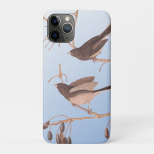 Snowbirds on a Bare Winter Branch Case-Mate iPhone Case
