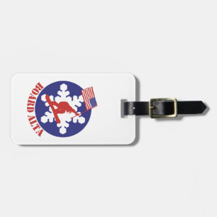 Snowboard Alta Luggage Tag