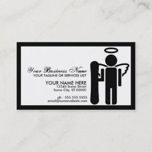 snowboard angel business card