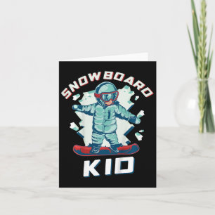 Snowboard Apparel Kids Uni 2t Black Cartoon Snowbo Card