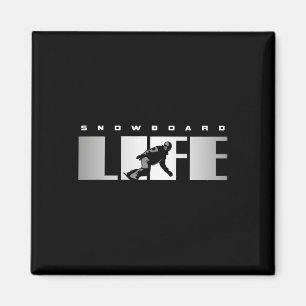 Snowboard Apparel - Snowboarding Snowboarder Snowb Magnet