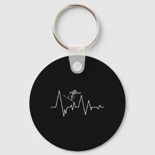 Snowboard Athletes Snowboarder Ski Winter Sports P Key Ring